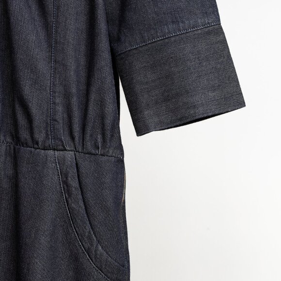 Chloe Indigo Denim Shirtdress - Picture 6 of 13